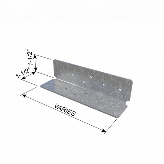 ClarkDietrich LS549 SWIFTCLIP™ 16GA 9-1/4" x 1-1/2" x 1-1/2" x 54mils (16ga) (bucket of 100)