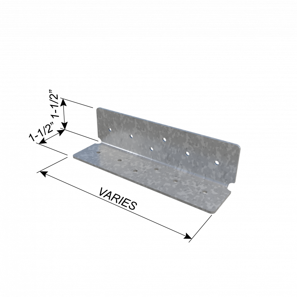 ClarkDietrich LS9713 SWIFTCLIP™ 12GA 13-1/4" x 1-1/2" x 1-1/2" x 97mils (12ga) (bucket of 25)