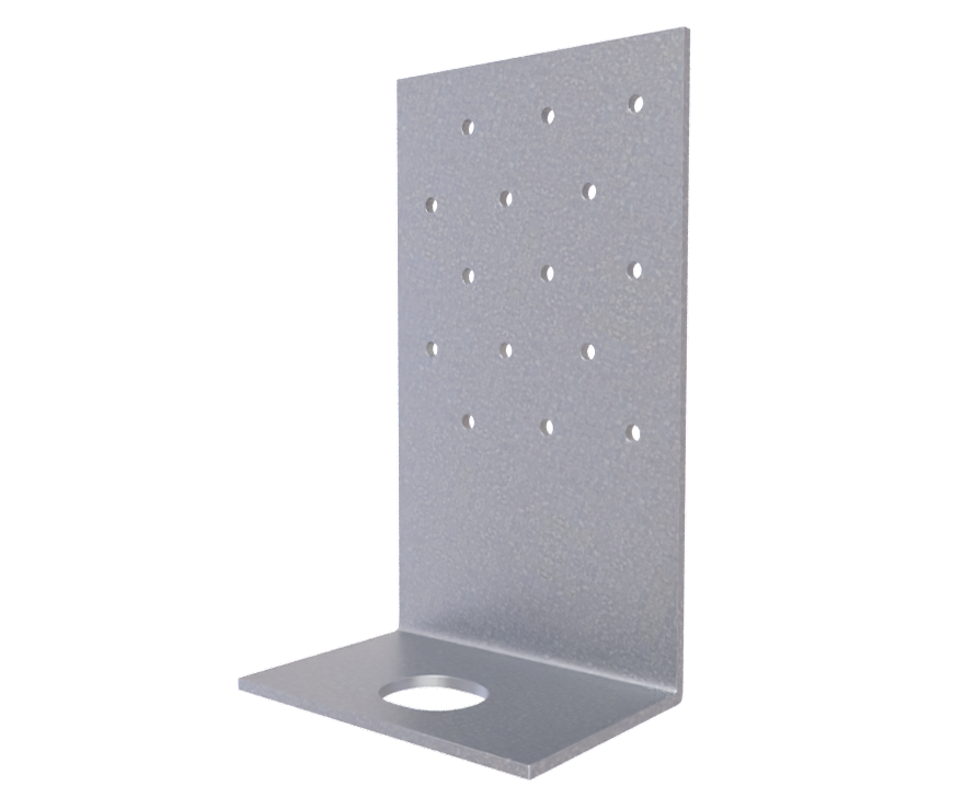 The Steel Network (TD-LT) StiffClip® TD-LT - Uplift Clip Connector for Cold-Formed Steel Framing. Can be used with steel studs or wood studs. (box of 50)