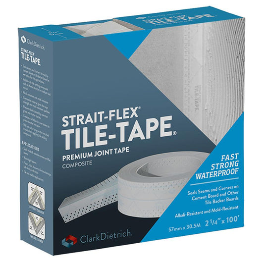 ClarkDietrich TILE-TAPE 100' x 2-1/4" (box of 12)