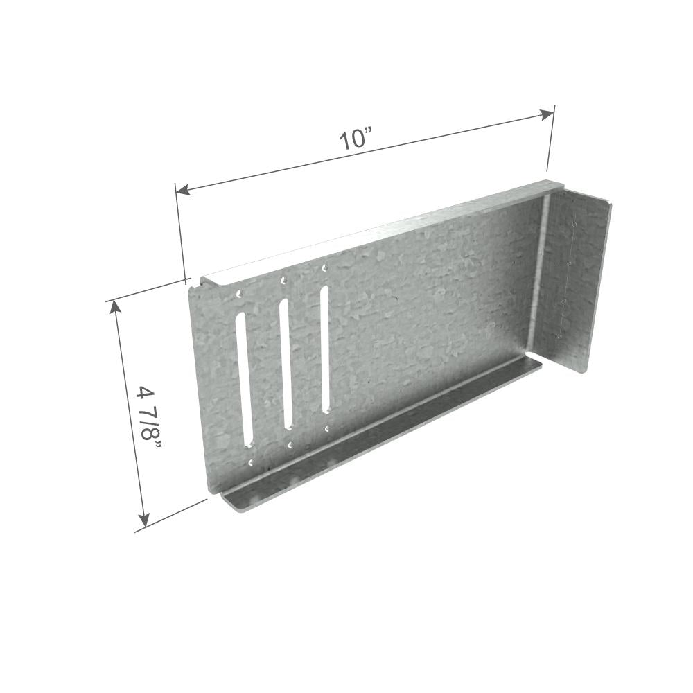 ClarkDietrich UBC10-97 UNIVERSAL BYPASS CLIP 10" x 4-7/8" x 1-7/8" x 97mils (12ga)