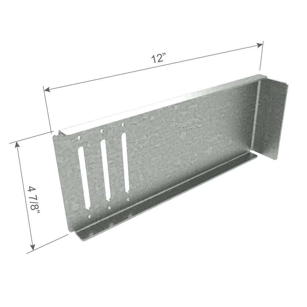 ClarkDietrich UBC12-68 UNIVERSAL BYPASS CLIP 12" x 4-7/8" x 1-7/8" x 68mils (14ga)