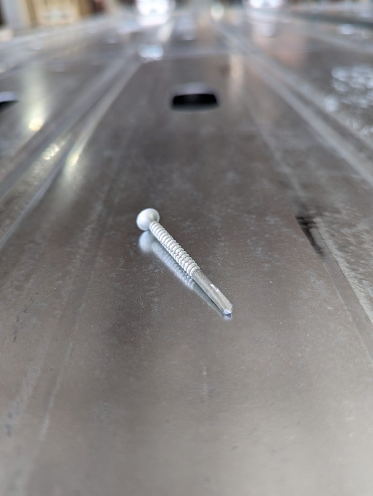 Zeus Fasteners Attach up to 3/4" plywood to 20-14 gauge metal studs, #8 X 2", Combo Drive Head, Bugle, Self Drilling Point, 1000 Hour Coating, 4000 Per Box (ZM2PP) 2" x 8 (box of 4000)