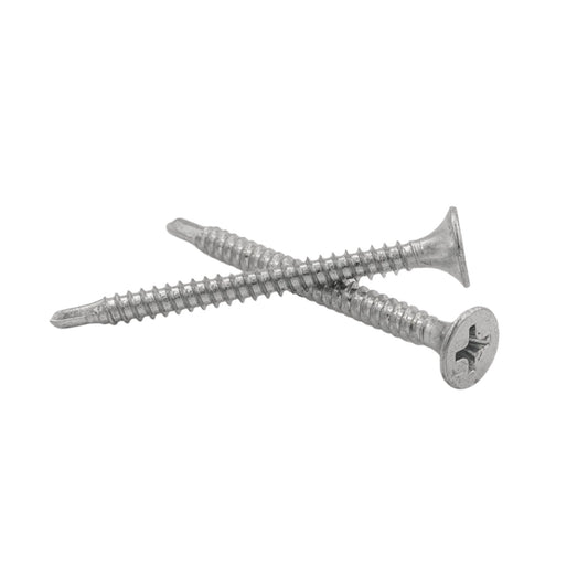 Zeus Fasteners Attach drywall to 20 gauge to 14 gauge metal studs, #6 X 1-5/8", Bugle Head, #2 Reduced Phillips, Self Drilling Point, Zinc Coating, 5000 Per Box (Z158SDZ) 1-5/8" x 6 (box of 5000)