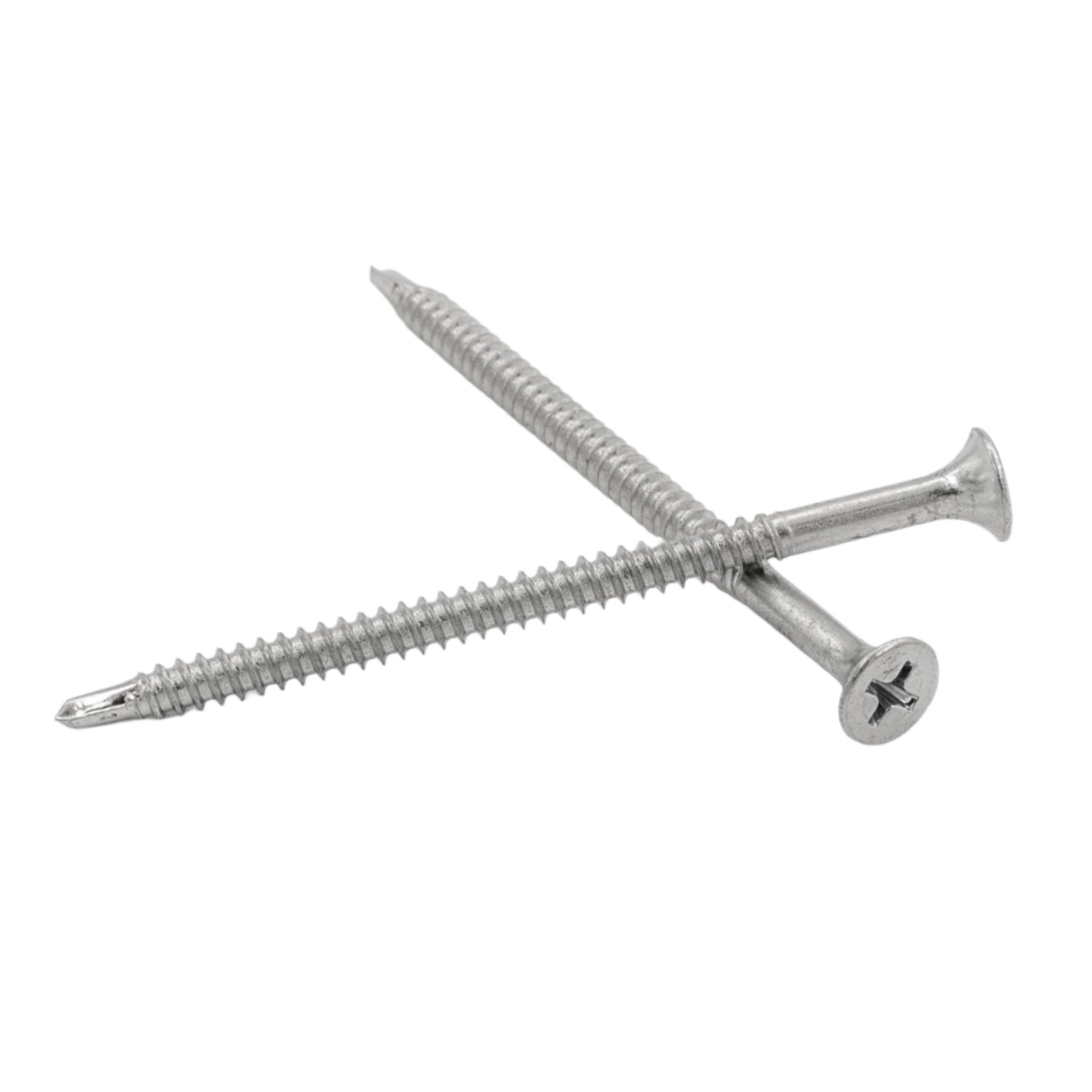 Zeus Fasteners Attach drywall to 20 gauge to 14 gauge metal studs, #8 ...