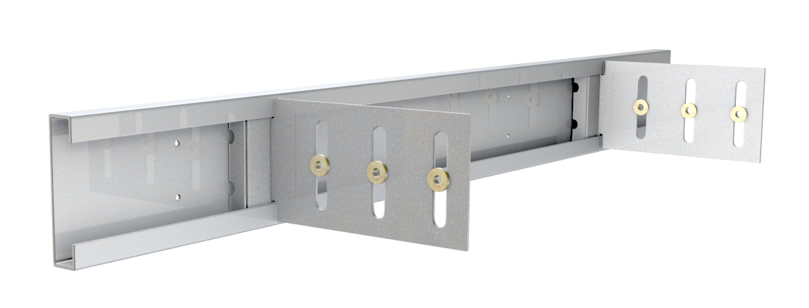 The Steel Network (DTSLB362/400) DriftTrak® DTSLB - Vertical deflection and lateral drift for exterior bypass slab conditions for CFS Framing 3-5/8" x 3-313/1000" x 1-1/8" x 68mils (14ga) - Extra Freight Fees apply. Contact us for a quote. (box of 50)