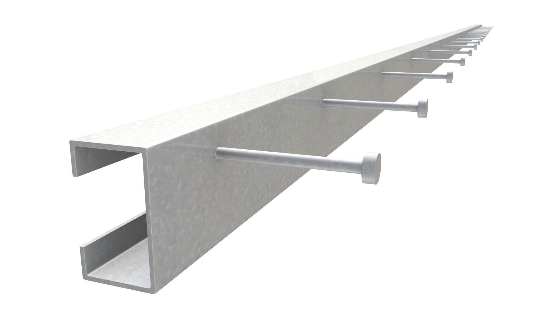 The Steel Network (PTS-12ft) DriftTrak® Headed Stud - PTS - Saves the time and expense of installing DriftTrak after the Post-Tensioned Concrete Slab (PTS) has been poured. - NOTICE: Additional Shipping Fees apply. Contact us for a quote.