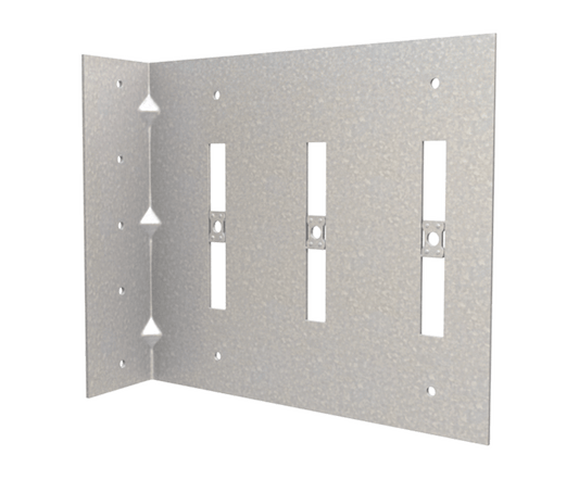 The Steel Network (VLB600) MasterClip®
VLB - Hybrid Vertical Deflection/Rigid Exterior Bypass Slab - LSF Connector 6" x 5" x 1-1/2" x 68mils (14ga) (box of 50)