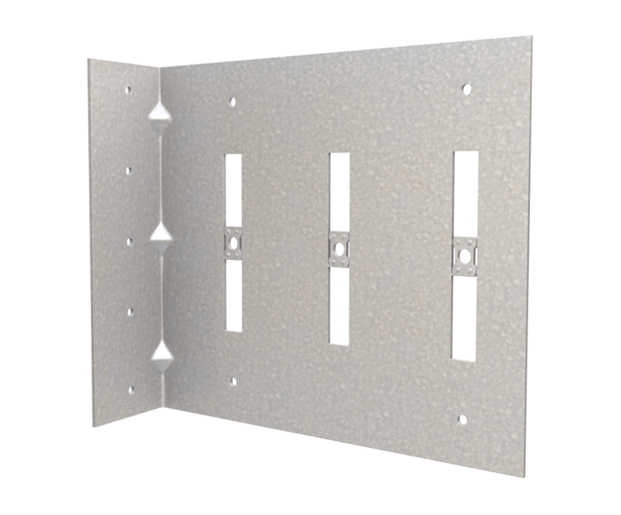 The Steel Network (VLB600) MasterClip®
VLB - Hybrid Vertical Deflection/Rigid Exterior Bypass Slab - LSF Connector 6" x 5" x 1-1/2" x 68mils (14ga) (box of 50)