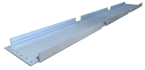 The Steel Network (400NT125-54-24oc) NotchTrak® NT
- Solid Wall Stud Bridging/Backing with Notches for Studs for Cold- Formed Steel Framing 12' x 24" o.c. x 4" x 54mils (16ga)