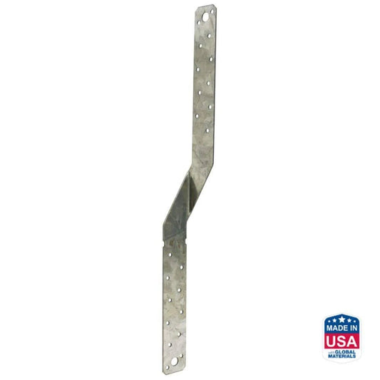 Simpson (MTS16Z) 16IN MEDIUM TWIST STRAP ZMAX 16" x 16ga (54mils) (carton of 100)
