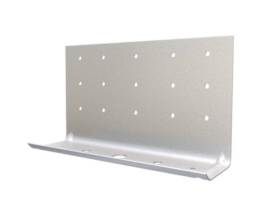 The Steel Network (CL800-118) StiffClip® CL - Floor Tie Clip Connector for Cold-Formed Steel Framing 7-1/2" x 3" x 1-1/2" x 118mils (10ga) (box of 25)