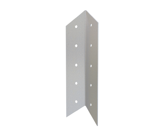 The Steel Network (HC1000-68) StiffClip® HC - Light steel framing hip connector clip is used to secure steel joists in roof framing. 10" x 1-1/2" x 68mils (14ga) (box of 100)