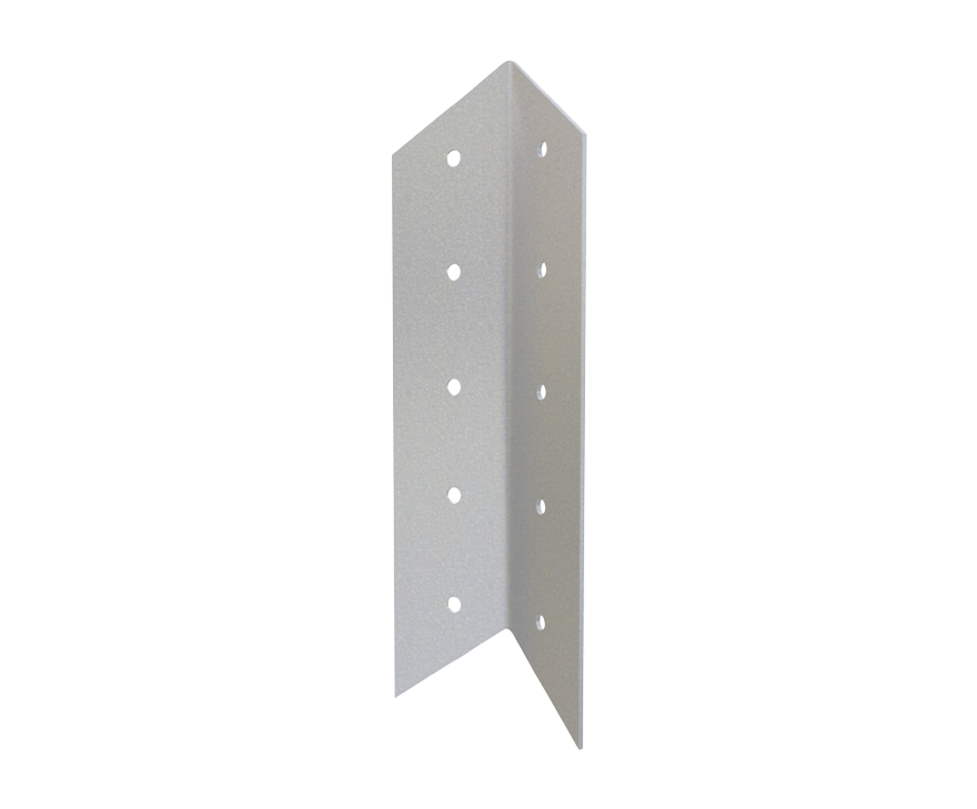The Steel Network (HC1000-68) StiffClip® HC - Light steel framing hip connector clip is used to secure steel joists in roof framing. 10" x 1-1/2" x 68mils (14ga) (box of 100)