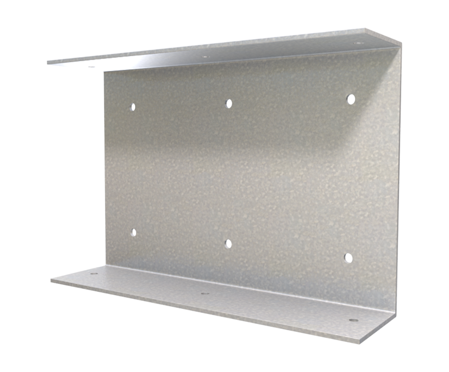 The Steel Network (HS800-350) StiffClip® HS - Header/Sill Clip Connector for Cold-Formed Steel Framing 1-1/2" x 8" x 3-1/2" x 68mils (14ga) (box of 24)