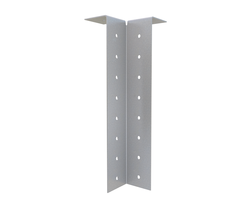 The Steel Network (JC800-68) StiffClip® JC - Joist Clip Connector for Cold-Formed Steel Framing. Used to hang steel joists for cold-formed steel floor systems. 1-1/2" x 1-3/8" x 1-313/1000" x 10" x 68mils (14ga) (box of 100)