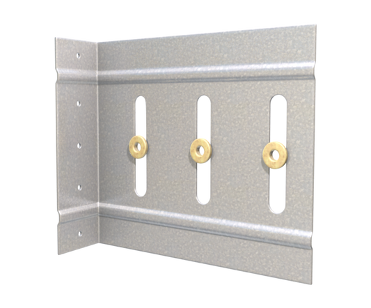 The Steel Network (SLB362/400) VertiClip® SLB - Exterior Slab Bypass Deflection Connector for Light Steel Framing (box of 50)