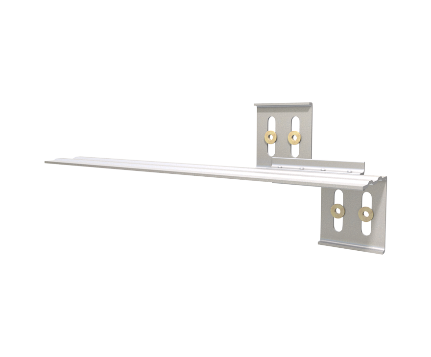 The Steel Network (SLT(L)12) VertiClip® SLT - Exterior Slab Bypass Deflection Clip Connector for Light Steel Framing 12" x 3-86/125" x 3-1/8" x 2-813/1000" x 0-3/8" x 97mils (12ga) (box of 25)