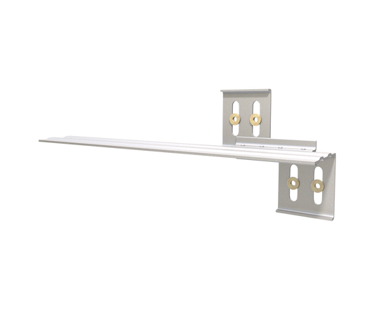 The Steel Network (SLT(L)12) VertiClip® SLT - Exterior Slab Bypass Deflection Clip Connector for Light Steel Framing 12" x 3-86/125" x 3-1/8" x 2-813/1000" x 0-3/8" x 97mils (12ga) (box of 25)