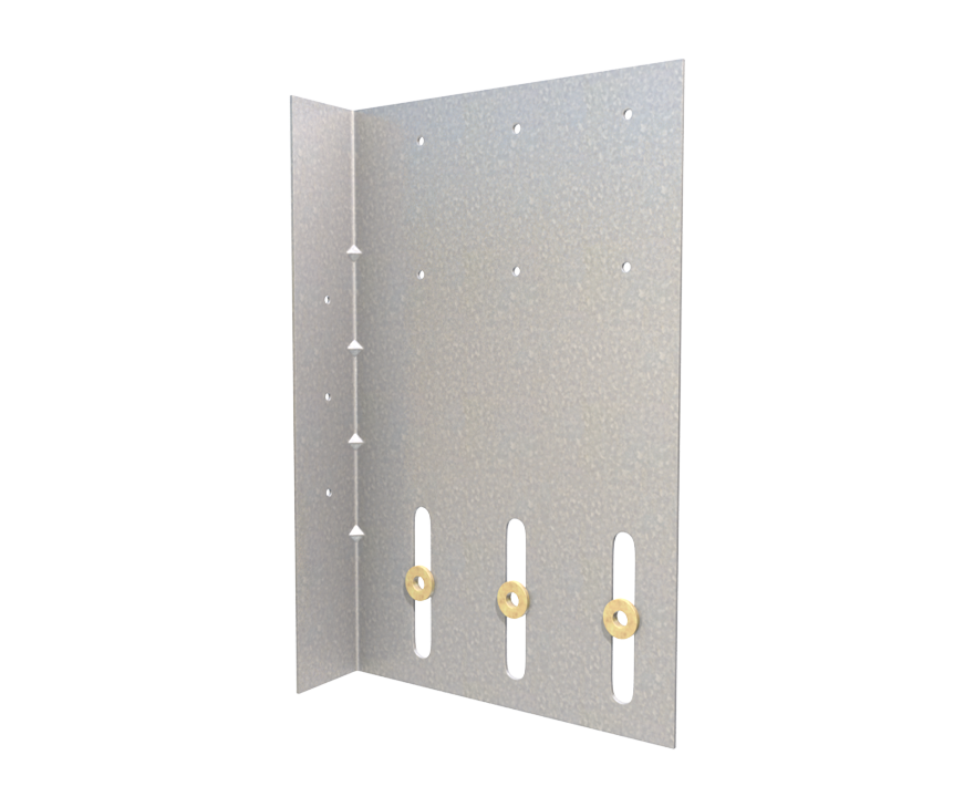 The Steel Network (Splice600) VertiClip® Splice - Clip Connector for Light Steel Framing to splice two wall sections together with vertical deflection 9" x 6" x 1-1/2" x 68mils (14ga) (box of 50)